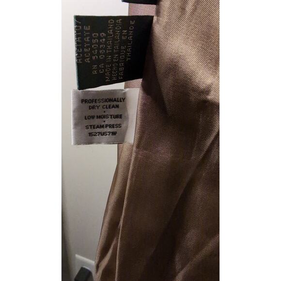 Lauren Ralph Lauren wool houndstooth equestrian oversized grunge jacket - Picture 13 of 13